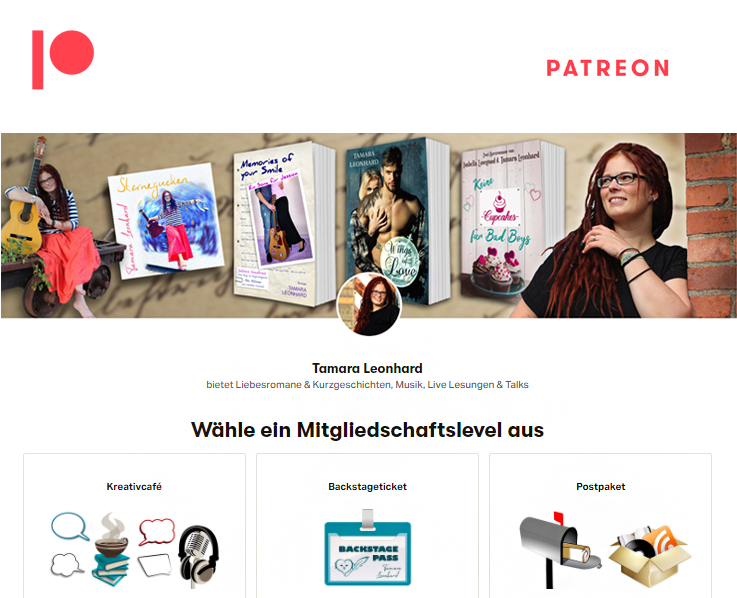 Patreon Autorin Musikerin Tamara Leonhard
