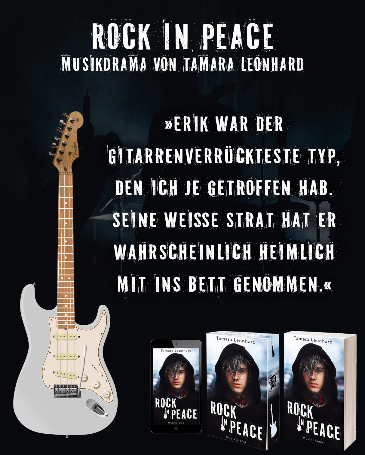 Textschnipsel Gitarre Strat