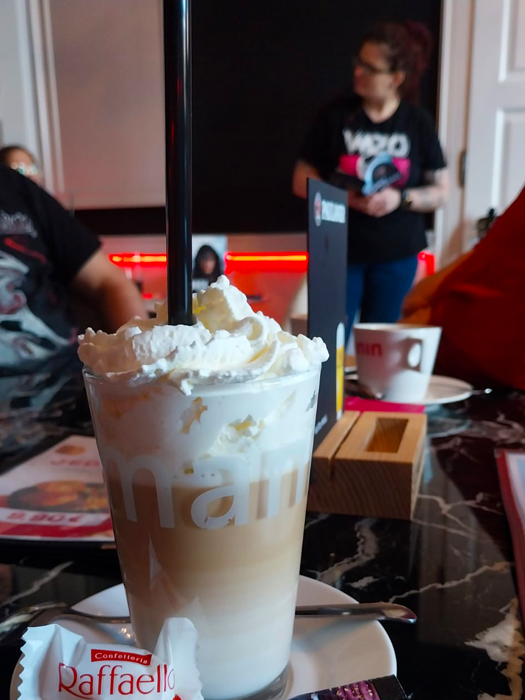 Live-Lesung im Café
